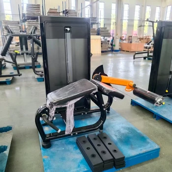 最高品質の徳州工場ピン負荷選択ジム機器パッケージ運動用着席レッグ