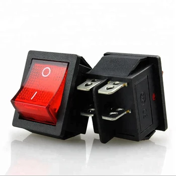 KCD4 15A/30A 250V illuminated rocker switch, View kdc4 rocker switch ...