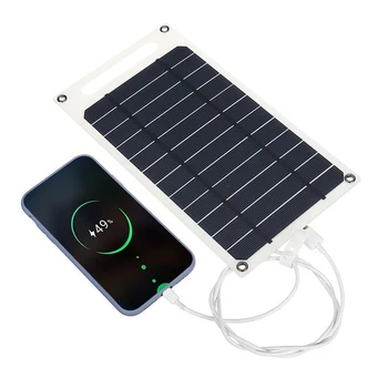SMARAAD 5V solar panel USB waterproof outdoor hiking camping portable battery Solar charger panel