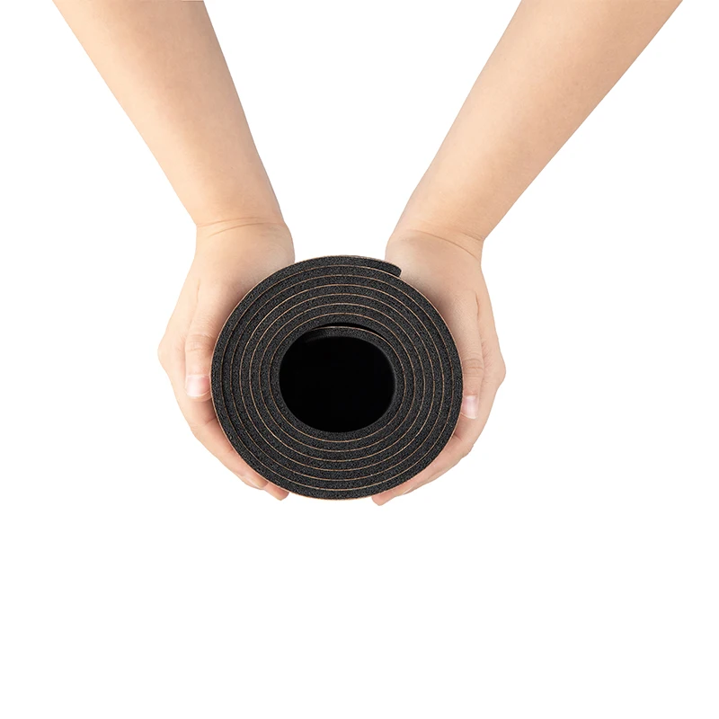 Тропический черный коврик для упражнений с цифровой печатью семь чакр экологически чистый йоги из натурального