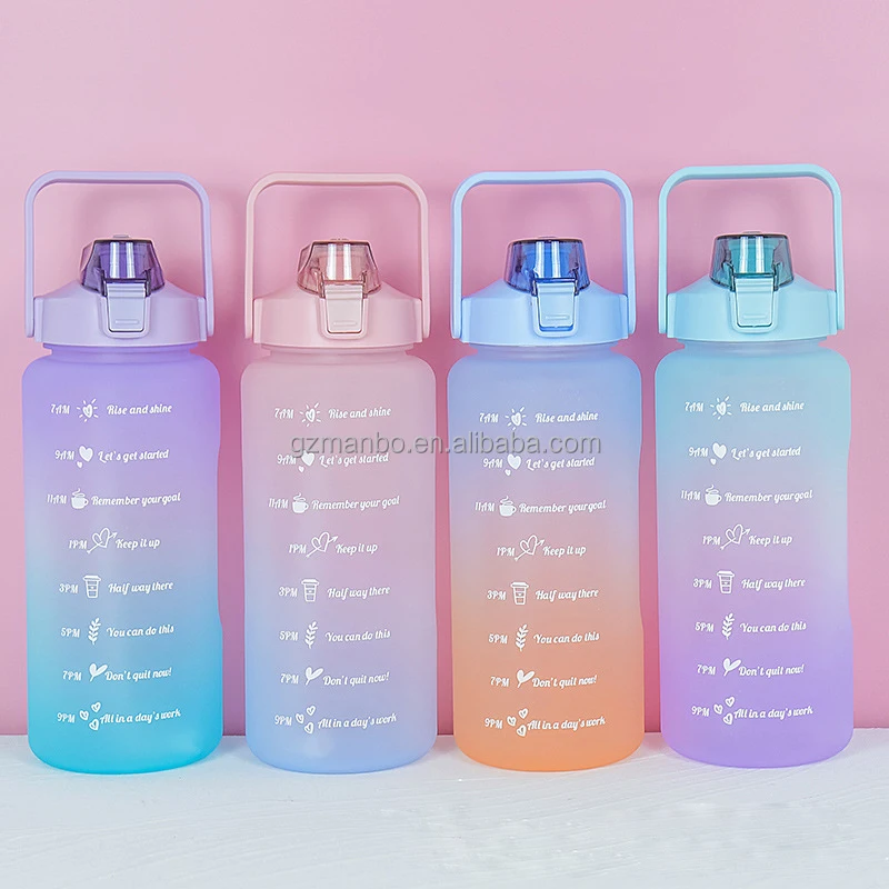 BPA Free Custom Logo 2L Water Bottles - Promote Hydration