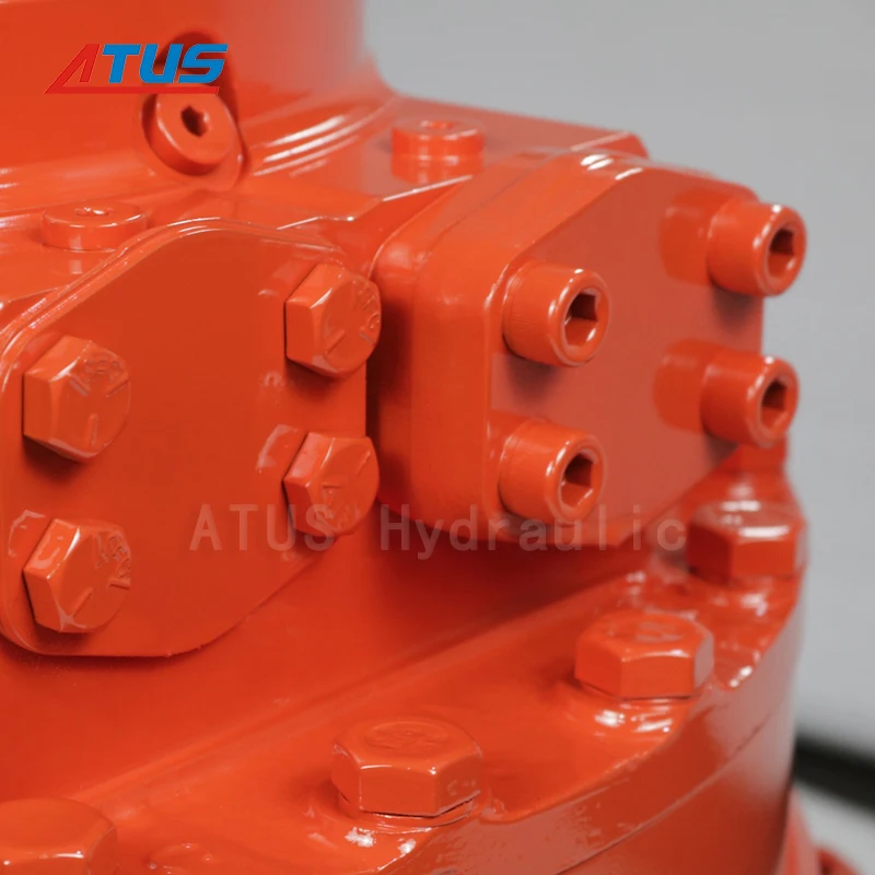 Luffing motor hydraulic motor MK64 11100 4NOS 178-1322-401 rotation clockwise HAGGLUNDS MK OF DECK CRANE supplier