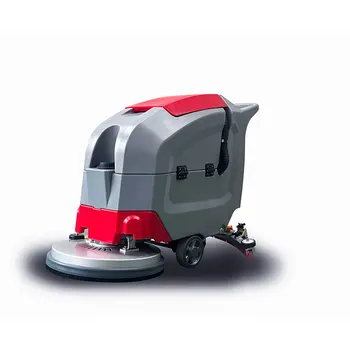 Hot Sale Commercial Floor Sweeper Electric Spin Cleaning Ride On Floor Scrubber Machine With Suction