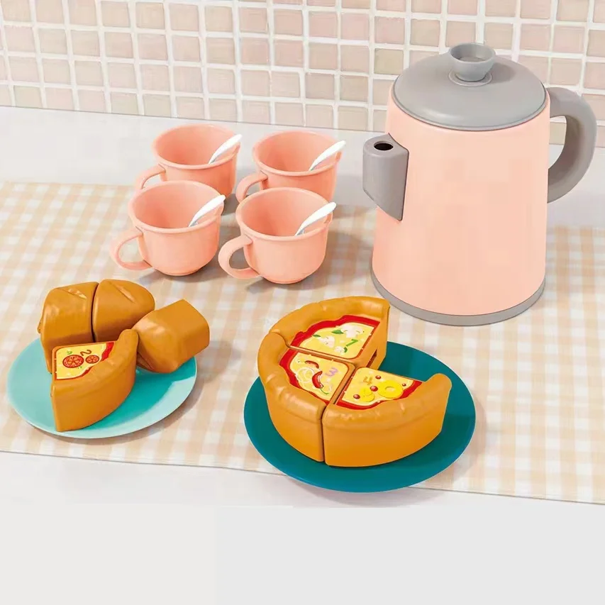 soft tea set toy