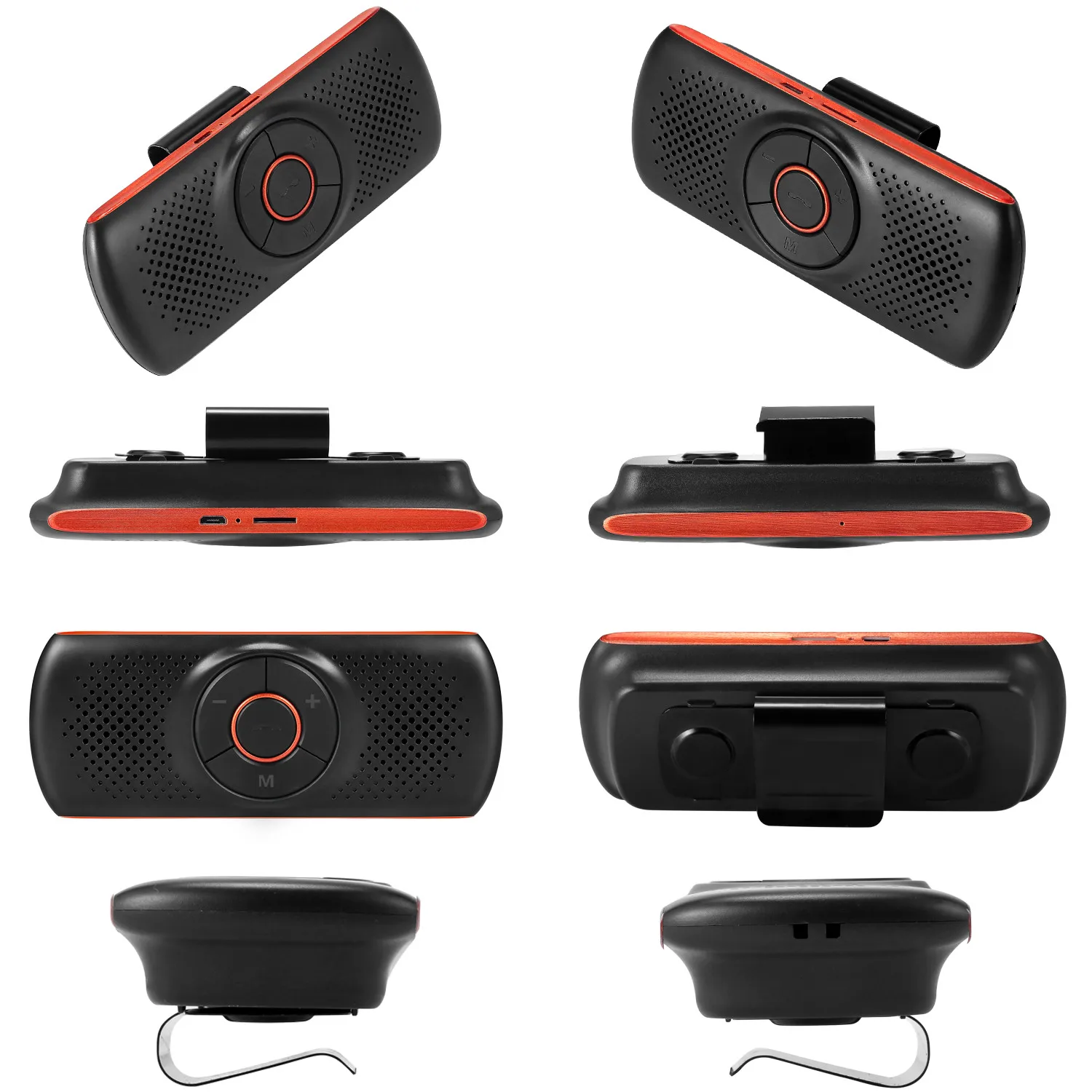 T826 Bluetoothスピーカー マイク付き ハンズフリー機能 車用 MP3
