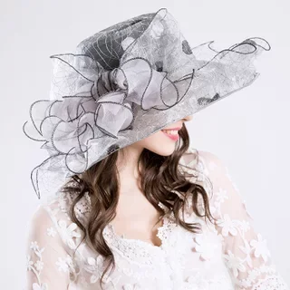 Шляпка женская с цветами, элегантная Свадебная вуалетка, аксессуары для свадьбы