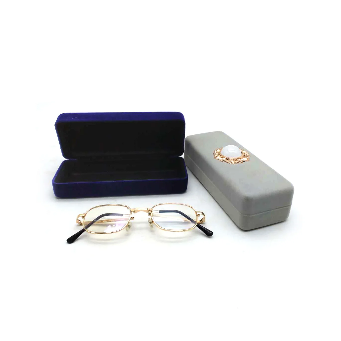 Accessori Ottica e occhiali da sole Custodie per occhiali Custodia per occhiali "Franz Schubert" rivestita in velluto 