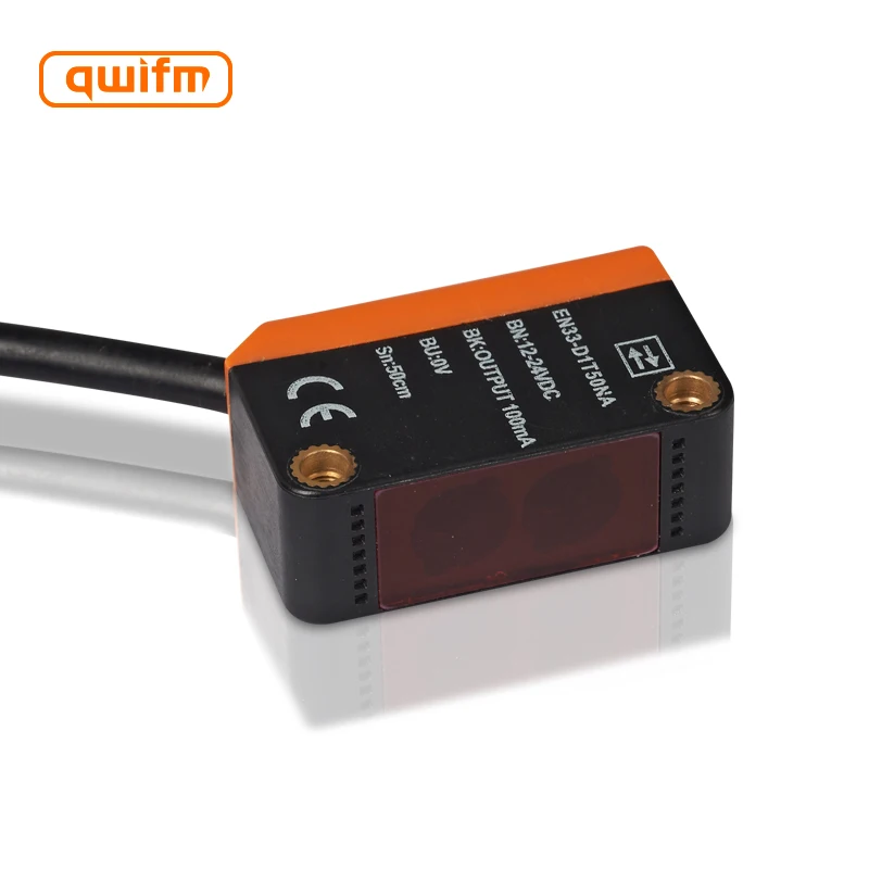 Diffuse Type 1M Npn No Independent Infrared level Photoelectric Sensor For Parking System