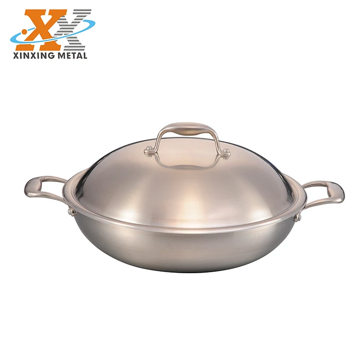 Big Roasting Lamb Cooking Baking Hotpot Steel Handle Nonstick Cookware Casseroles Set manufacture