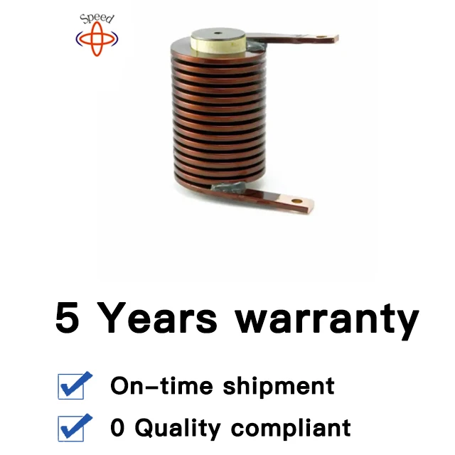 Factory Fast Customized Pure Insulated Flat Wire Enamelled Spring Pancake Coated Flat Copper Wire Spiral Air Core Coil Inductor