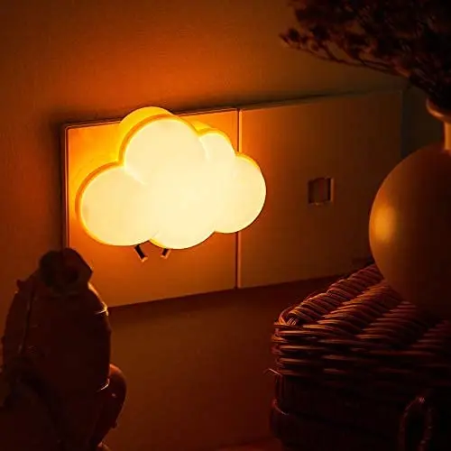 cloud night light plug in