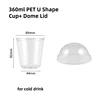 12oz PET Cup with Clear Dome Lid