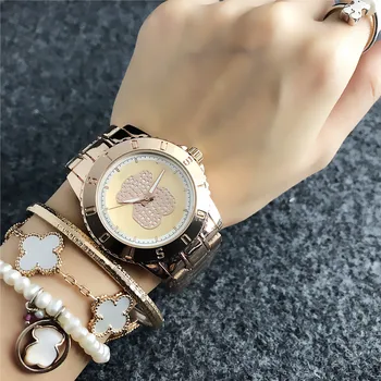 Brand Women Watches Fashion Rose Gold  Stainless Stain Steel Ladies Watch Waterproof Quartz Wristwatch Elegant Girlfriend Gift