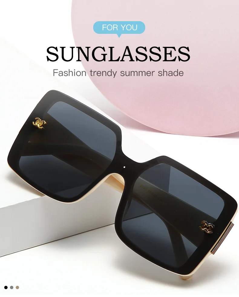 20024 Wholesale Gafas De Sol Luxury Brand Designer Oversized Sunglasses ...