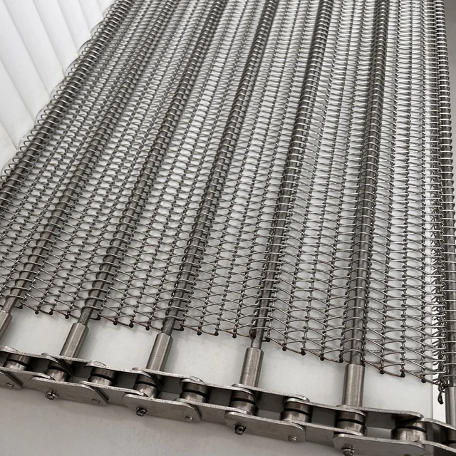 Stainless Steel 316 Wire Net with Durable Chain of Instant Noodle Steam Machine for Food Conveyor 3