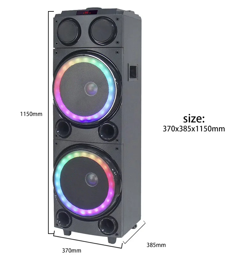 12 Inch Speakers 1000W System Subwoofer Home Theatre for Party Waterproof  Wireless DJ Sound System Audio Mobile Speaker