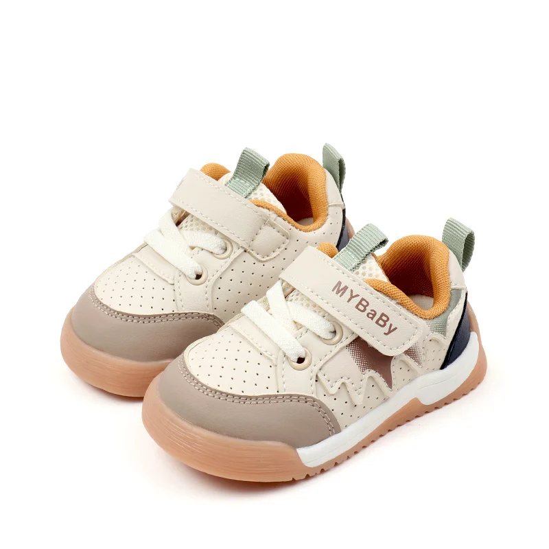 High Quality 2025 Spring Autumn Style Casual Kid Shoes Toddler Walking Shoe Boys and  Girls 1-3 Years