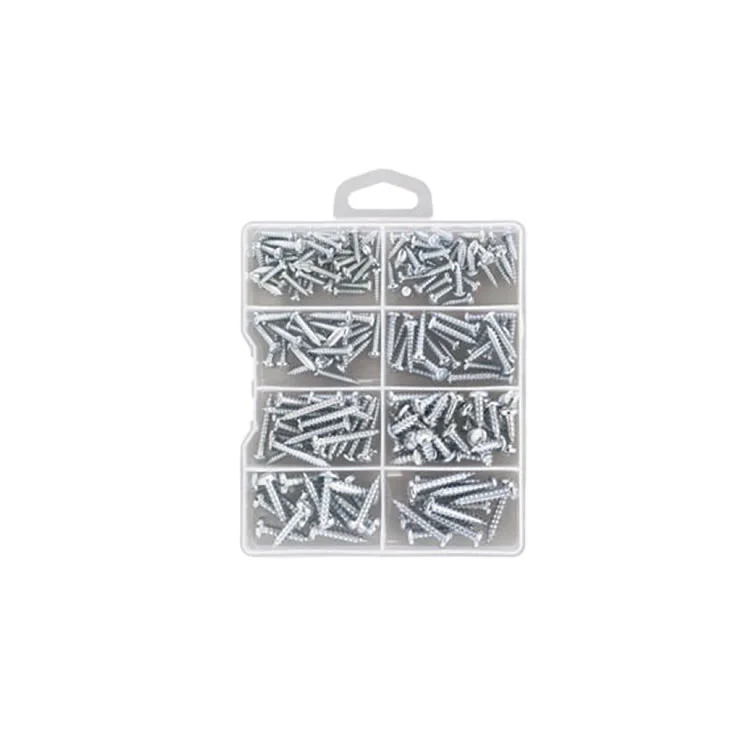 Fabriekslevering Universele 224-stuks Zelftappende Schroefset