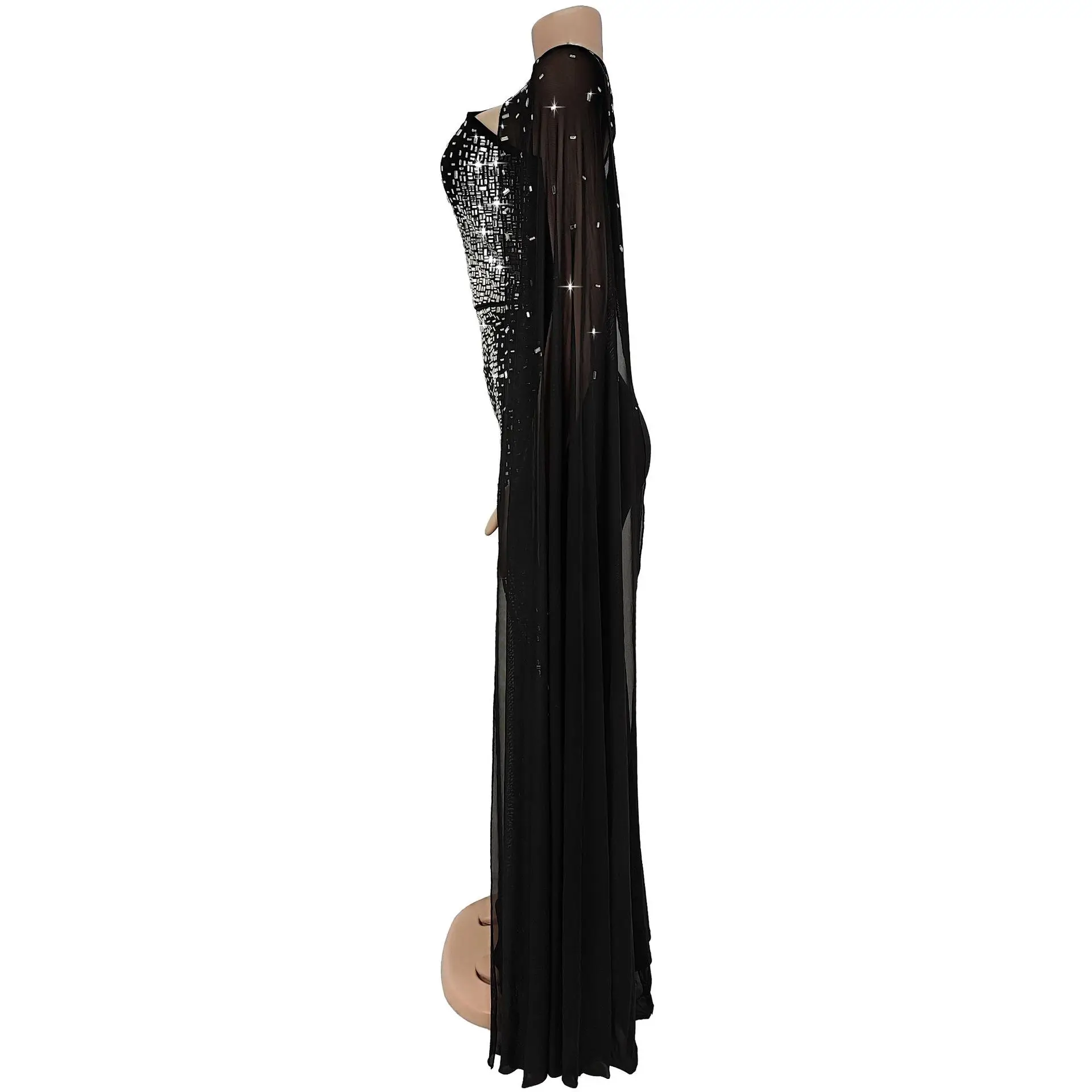 little black dress evening dresses Retro Short Black Lace Formal Evening Dress Size 24W / Black main image 1
