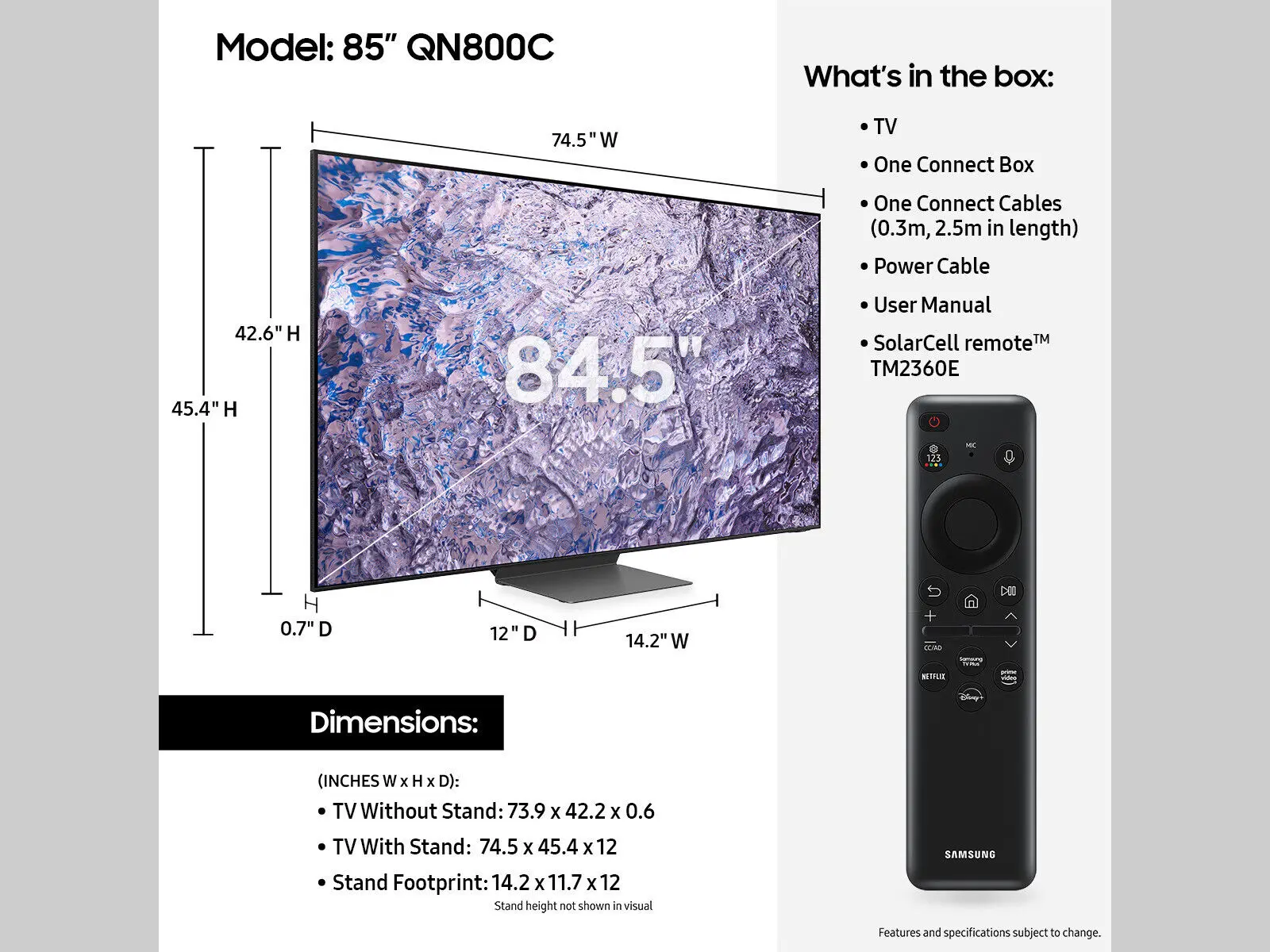 Clean Sa M Su Ngs Qn85qn900b 85 Qn900b Neo Quantum Qled 8k Smart 85