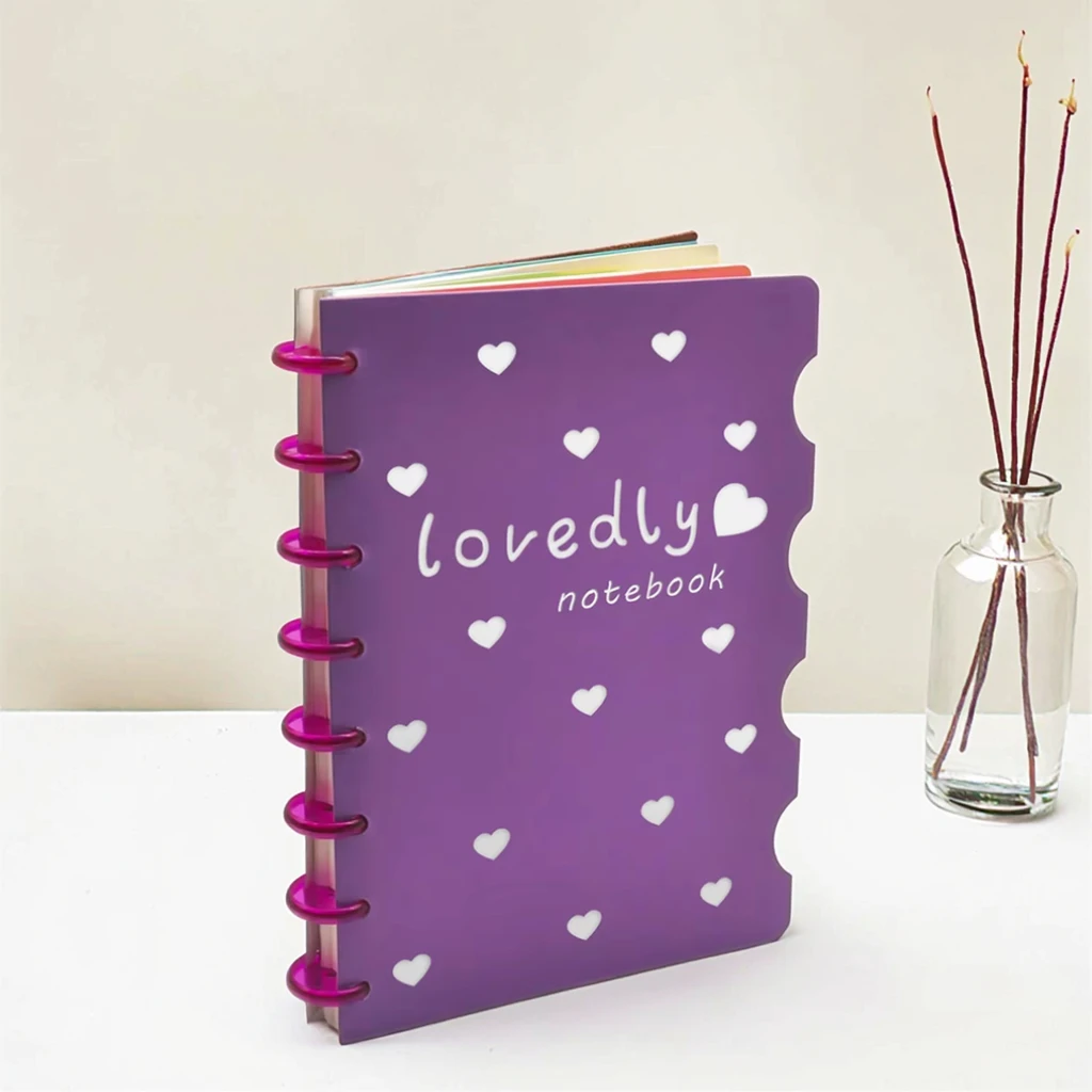 Custom A4 A5 A6 Embossing Craft Journal Notebook PP Fabric Cover Spiral Binding Thread Sewing Foil Specifications Printed Style details