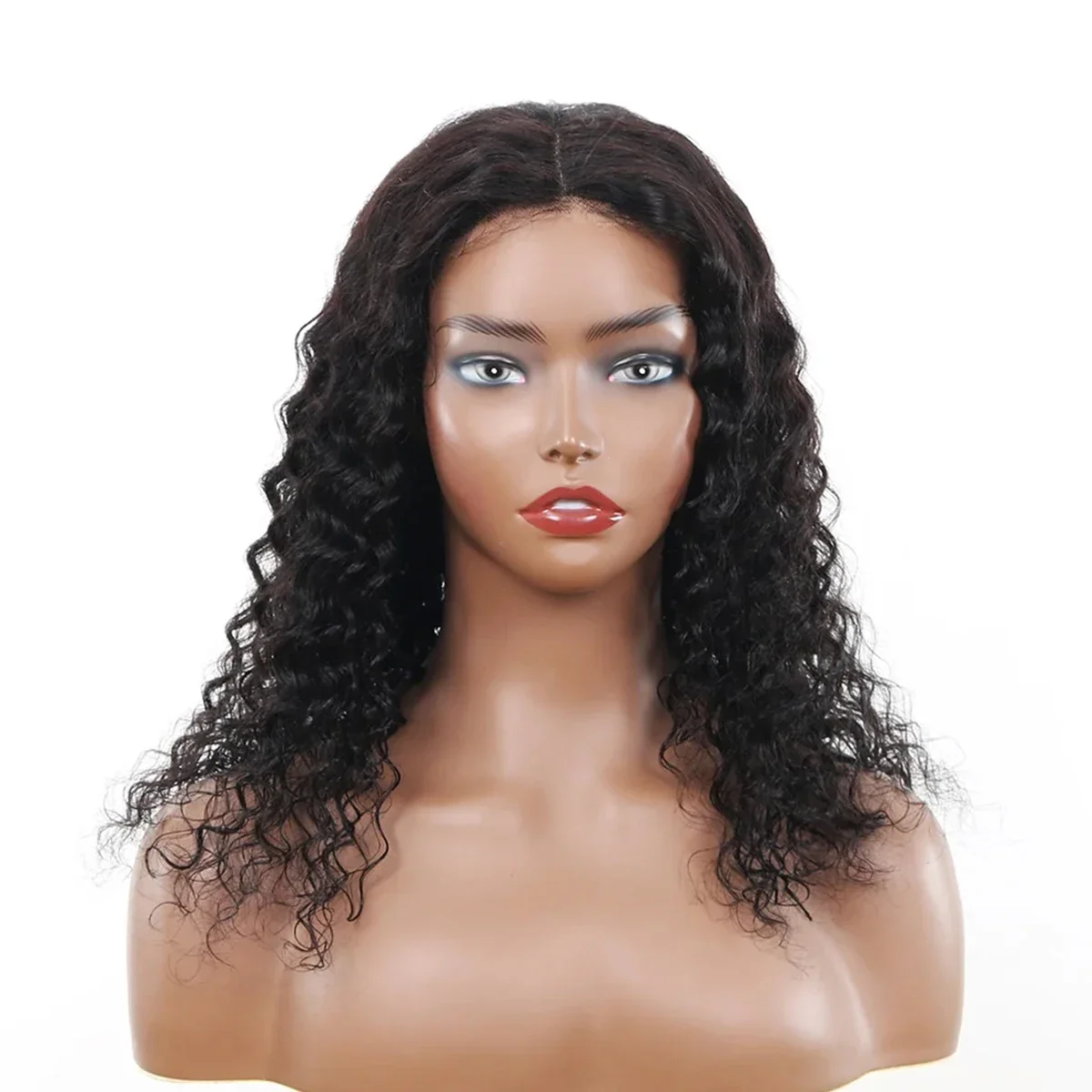 7x6 Wear And Go Bob-parykker for kvinner Ekte hår Dypbølget blonder foran Parykk Kort Bob-lukking Parykk Remy-hår Limfri parykk 250 tetthet_voghion.com