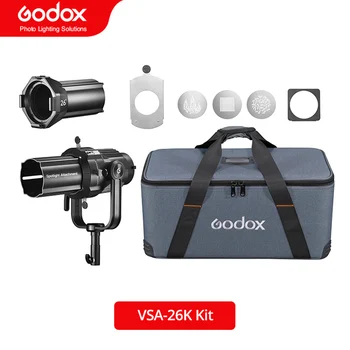 Godox VSA-19K VSA-26K VSA-36K Spotlight Attachment Conical Snoot Optical Condenser with Bowens Mount for VL300 SL150II LED Light detail image
