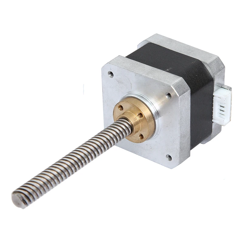 Threaded Rod Nema17 Nema 17 Linear Stepper Motor With Lead Screw TR5 TR8 for 3d Printer