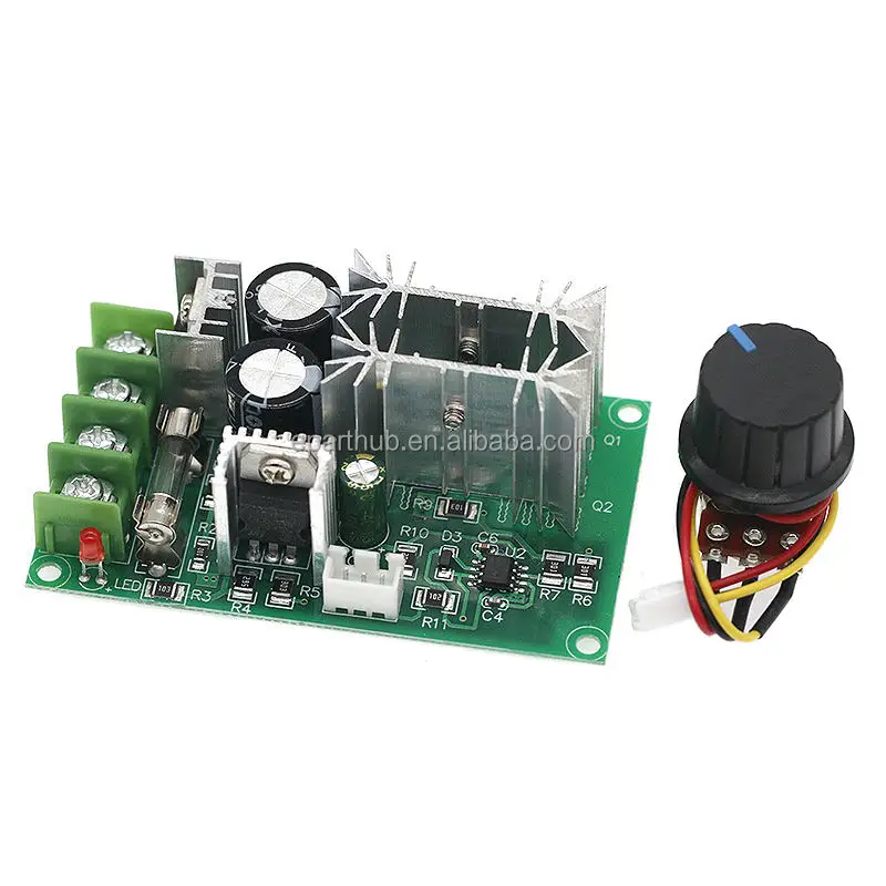 Speed Controllers Regulators, 12-48V, 20A, PWM, DIY - detail 4