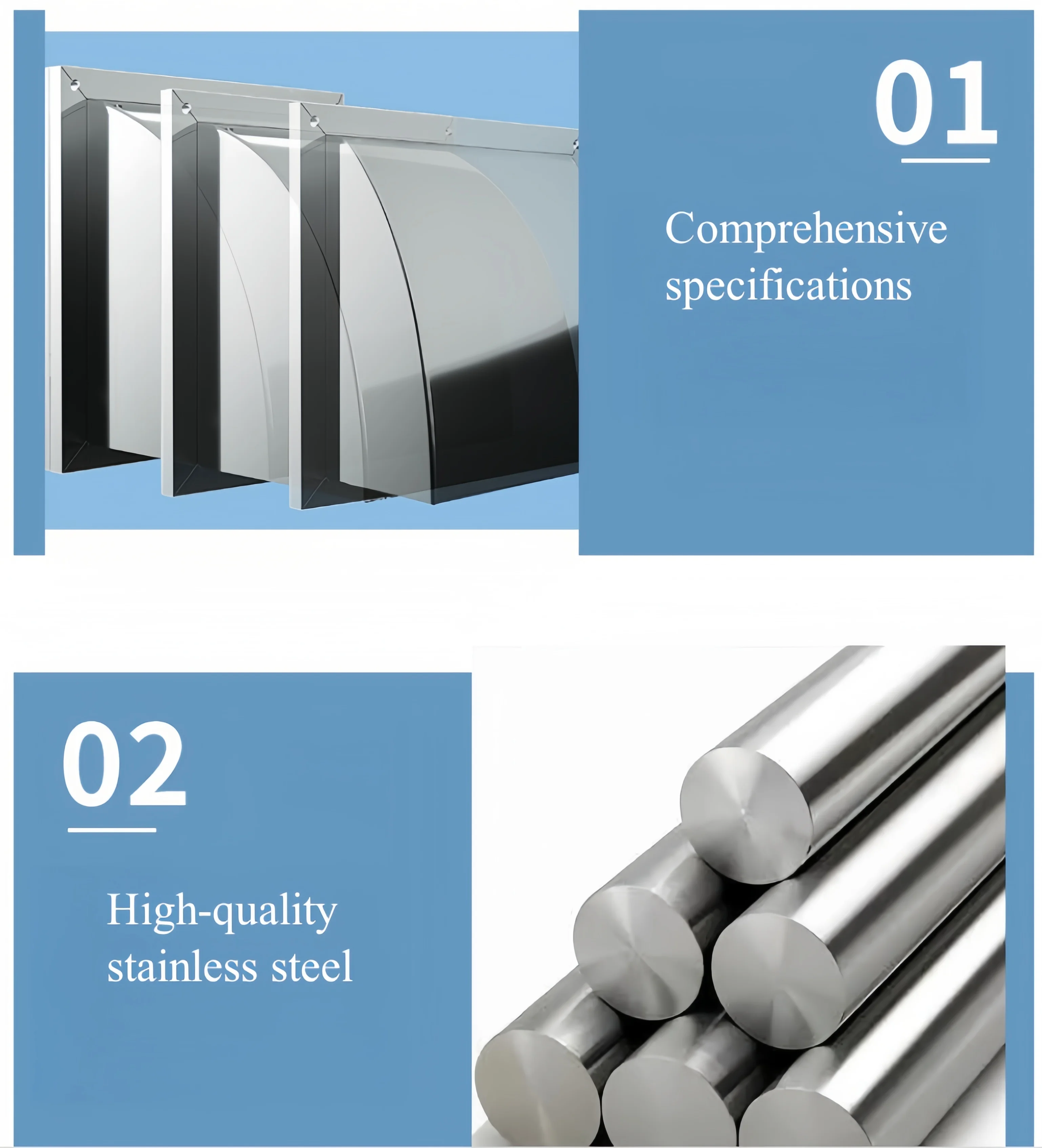 Wall-Mountable Square Vent