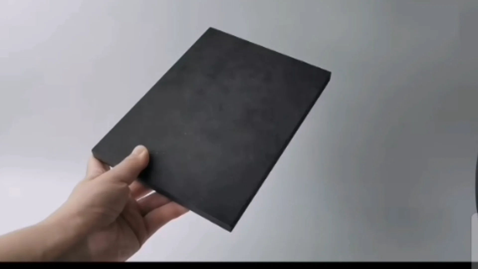 Fire Resistant Black Mdf Board 18mm Melamine Dark Black Mdf Board 15mm