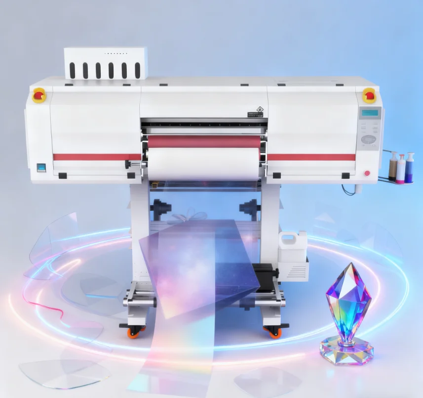 Professional ERASUB LT-700 UV DTF Printer Machine Epson Head A1 Size Water Cooling Supports AB Film for Tumbler Wraps New 1 Year