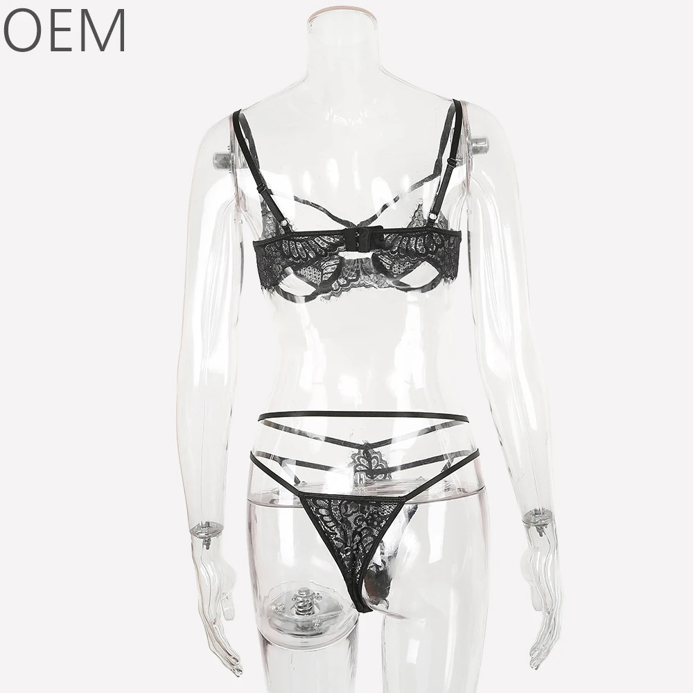 Lencería de encaje Mujer Sexy Cuerpo negro Moldeador de cintura