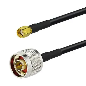 Cábla comhaiseach geansaí RG58 rf TNC Male Connector Radio Communication caillteanas íseal