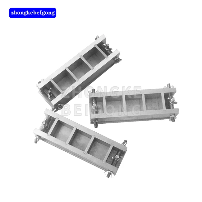 Astm Standard Cement Mortar Three Gang Cube Test Mold Mouilding Machine