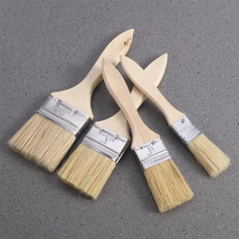 Bristle Paint Brush With Wooden Handle Painting Brushes Buy Paint