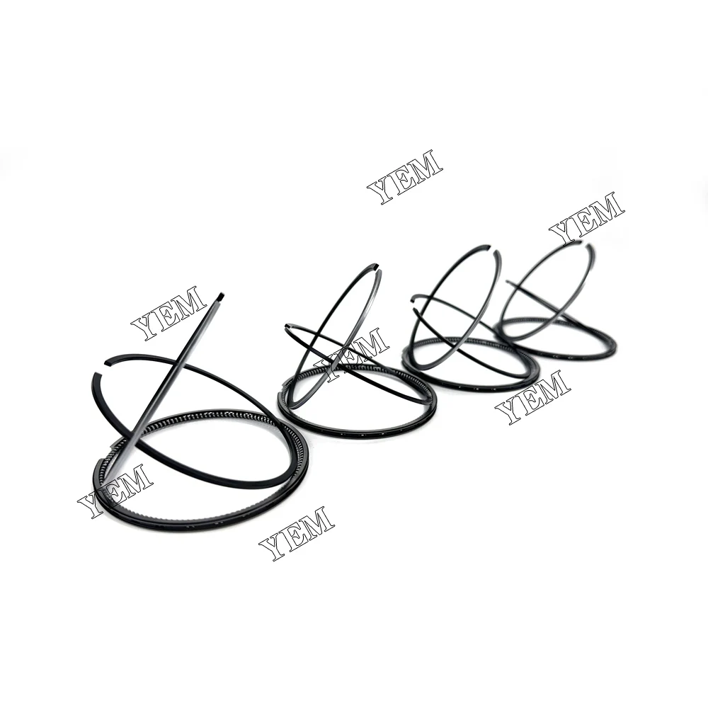 YEM Engine Parts 404F-22 Piston Rings Set STD Fit for Perkins Engine 4