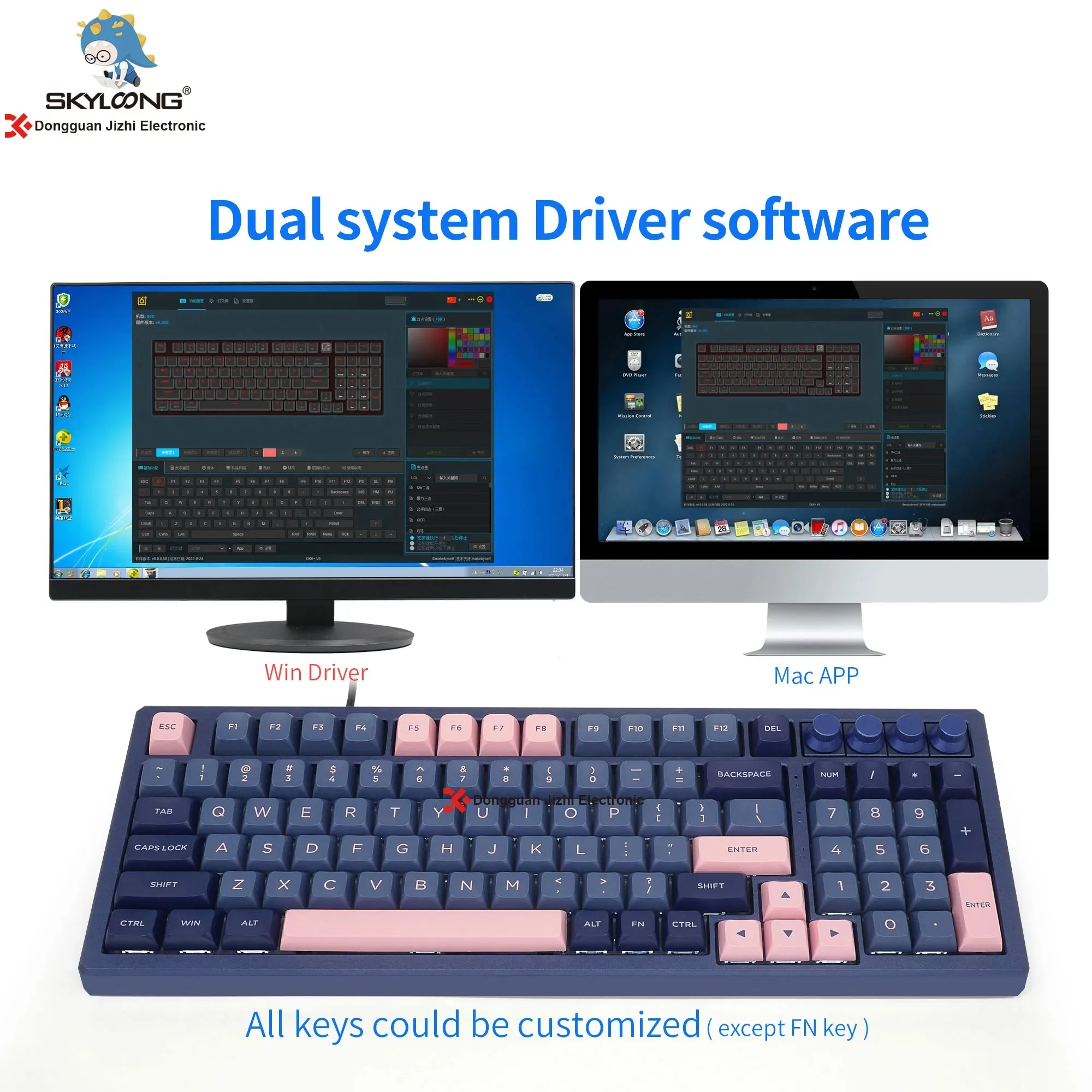 Diy Keyboard Kit Wired Original Pcb Switch Hot Swap Rgb Mechanical