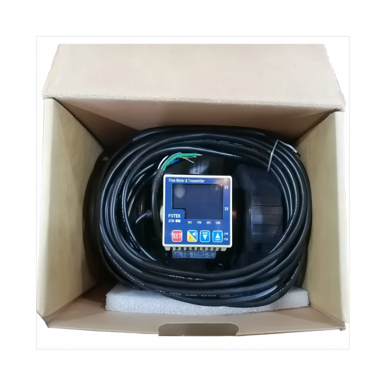 ATP Series NPN Paddle Wheel Flow Sensor with RS-485 or MODBUS Output New Condition Total Meter