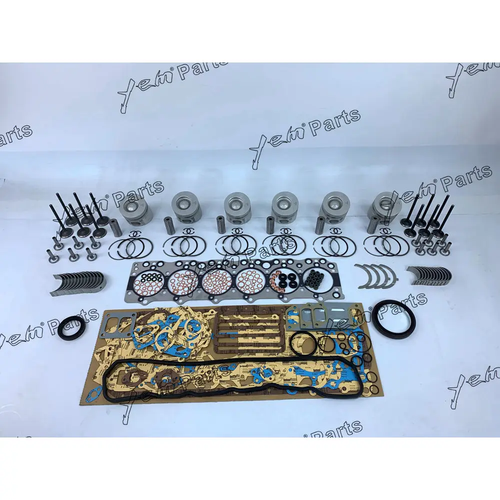Engine Parts DB58 Piston Kit With Gasket Set Bearings Valve Train Fit for Doosan Engine