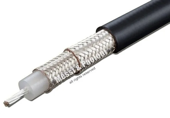 RG213 RG214 (SYV-50-7) 50Ohm Coaxial Cable RF Coax Cable Custom Manufacturing