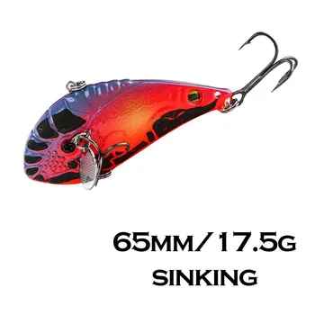 Cheery New 65mm 17.5g Vibration Sinking Fishing Lure Wholesale Artificial Hard Swimming Noise Fishing Bait Hard Lure – Hard Lure – view 3
