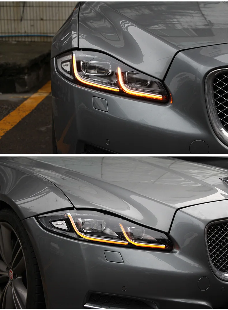 Muhuang Led Head Light For Jaguarxj 20102021 Led Headlamp For Jaguar