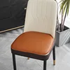 Cojín de silla de cuero - naranja