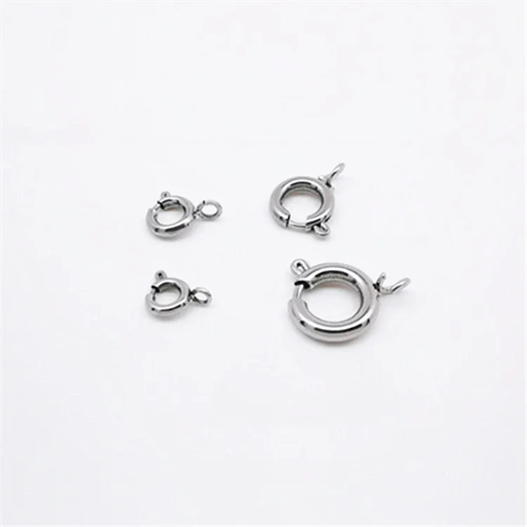 China Factory Wholesale Stainless Steel Round Circle Spring Hook Type