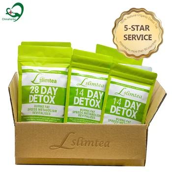 Private label 14 Day Teatox Detox Herbal Tea Supplement Flat Tummy Tea Cleanse and Detox