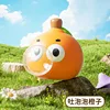 Bubbly orange squeeze toy-opp bag packaging