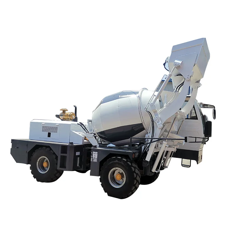 Self Loading Concrete Mixer New Model for Exporting_Shandong