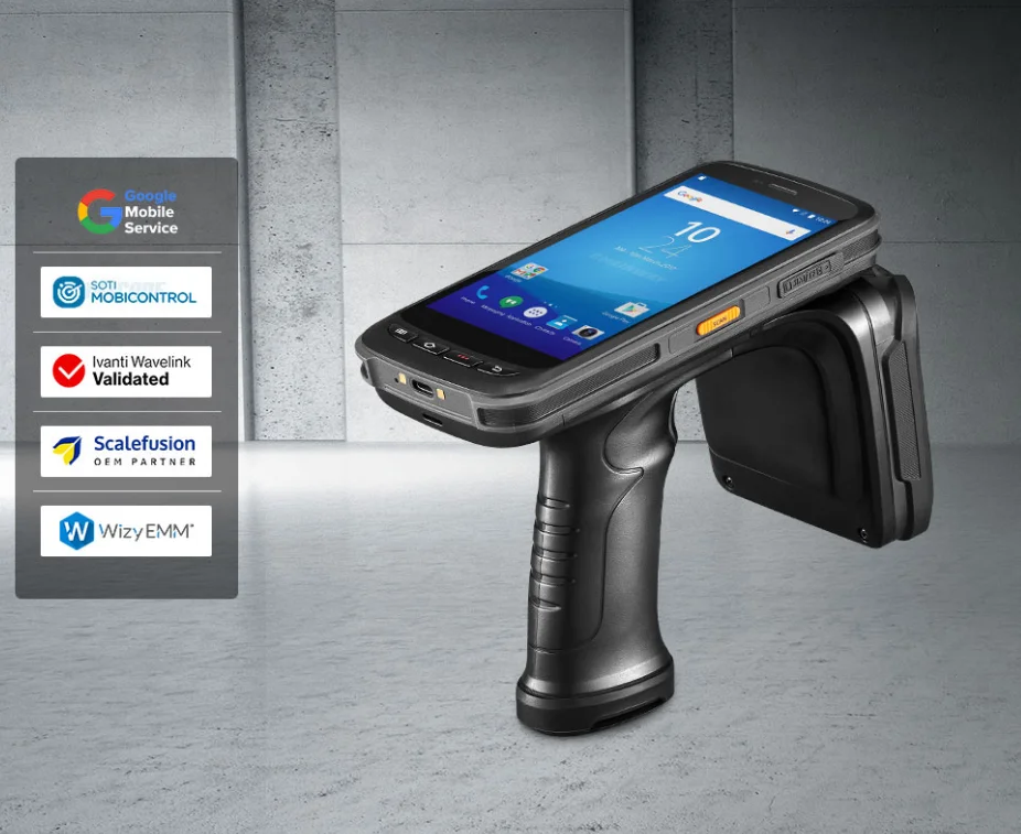 Chainway C72 Android Rugged Handheld PDA Barcode Scanner Long Range UHF RFID Reader Handheld Terminal for Warehouse Logistic