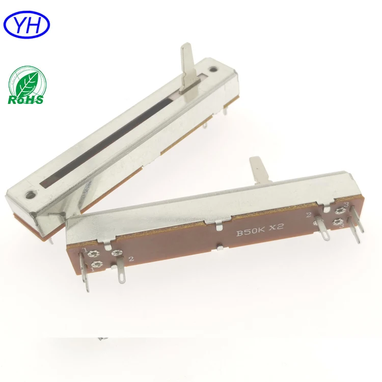 Low Price WH148 15mm 3 Pin Rotary Potentiometer B5K 10K 20K 50K 100K 500K 1M